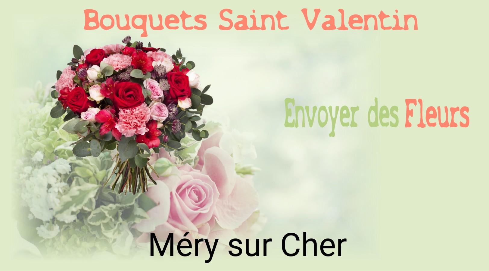 Roses de Saint-Valentin livrées à Méry-sur-Cher